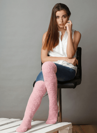 Cocoon dz - جوارب الحضن الدافئ فوق الركبة